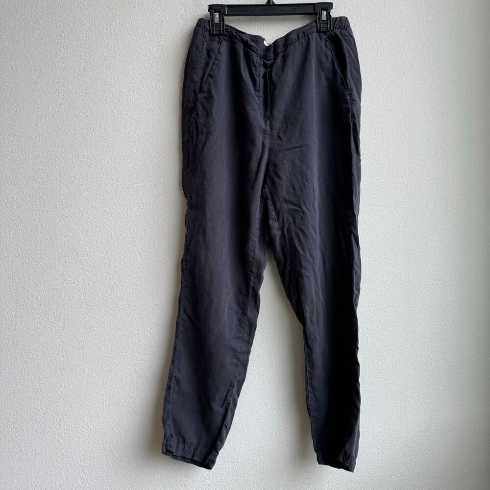 $166 Mikuta 100% Lyocell Gray BohoCasual Size Small Stretch Pull On Pants